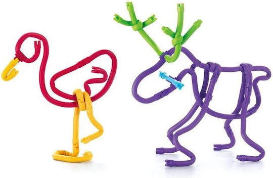 Clics Kunststoff-Bauspielzeug Flexible Stäbe für Kinder ab 4+ Jahre Jahren