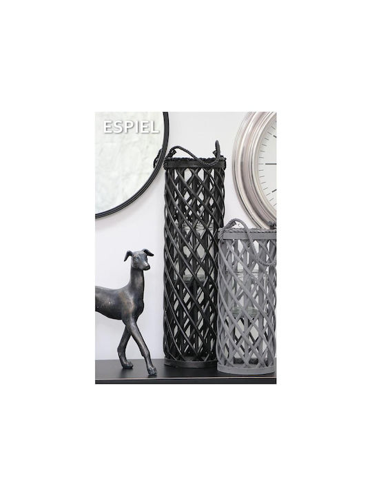 Espiel Фенерче Дърво Подови Сив 18x18x50бр 1бр