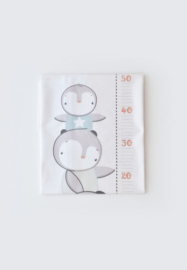 Bi Baby Penguin Waterproof Changing Pad White 50x75cm.