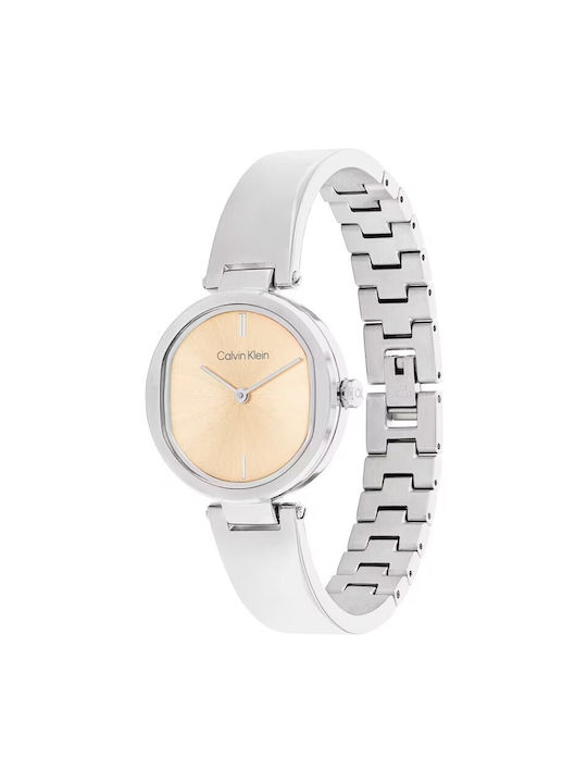 Calvin Klein Watch with Silver Metal Bracelet