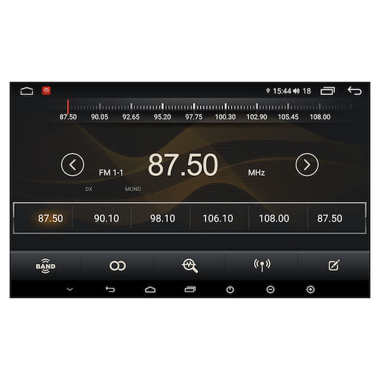 Bizzar Ηχοσύστημα Αυτοκινήτου για Fiat Fullback Mitsubishi L200 2015-2019 με A/C (Bluetooth/USB/WiFi/GPS/Apple-Carplay/Android-Auto) με Οθόνη Αφής 9"