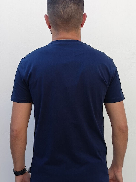 T-shirt Navy Μπλε