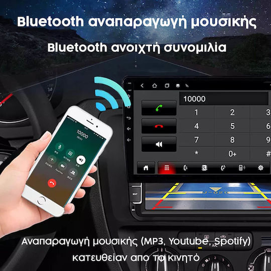 Sistem Audio Auto pentru Hyundai iX35 2010-2015 (Bluetooth/USB/AUX/WiFi/GPS/Apple-Carplay/Android-Auto) cu Ecran Tactil 9"