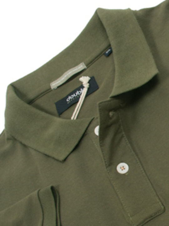 Polo Short Sleeve Khaki Blouse