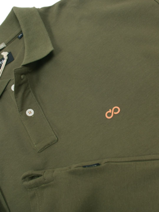 Polo Short Sleeve Khaki Blouse