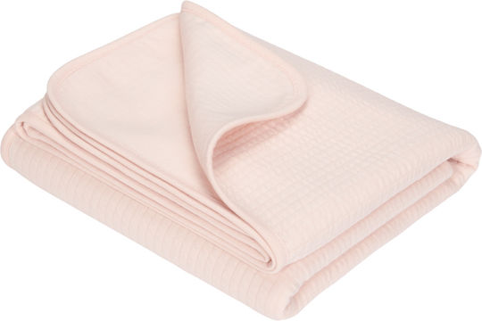 Little Dutch Decke Kinderbett Pure Rosa 110x140cm