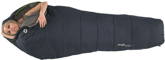 Outwell Sleeping Bag Μονό 3 Εποχών Elm Supreme Deep Blue