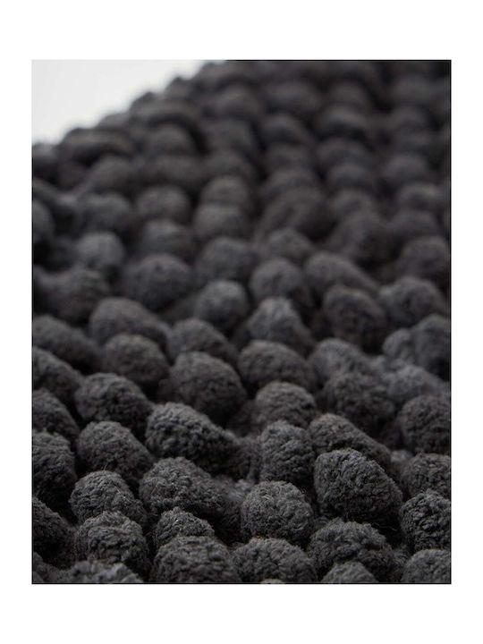 Pennie Bath Mat Bubble 041742-15 Black 60x120cm