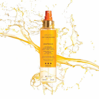 Institut Esthederm Adaptasun Hydra Protective Sun Water Apă de protecție solară bifazică pentru Bronzare pentru Corp în Spray 150ml