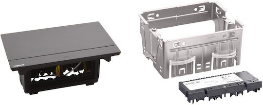 Legrand Flush Electrical Box in Black Color