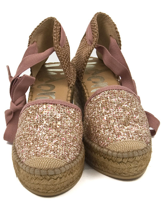 Vidorreta 06700 Platforme dama în stil espadrile Roz