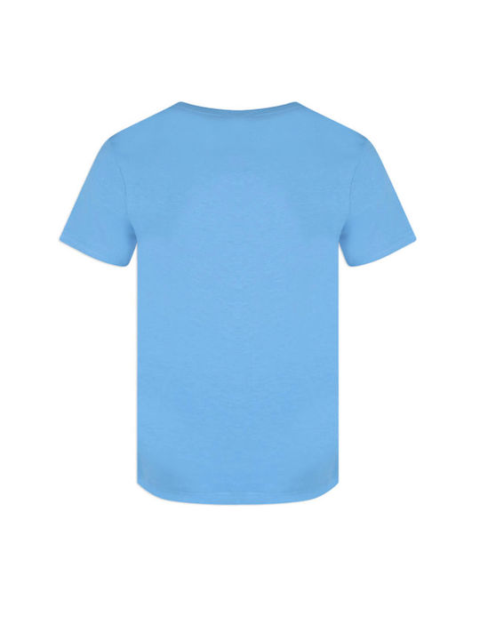 Kinder-Kurzarm-Top Little Marc Jacobs - 5665 J BLAU 3143162479462