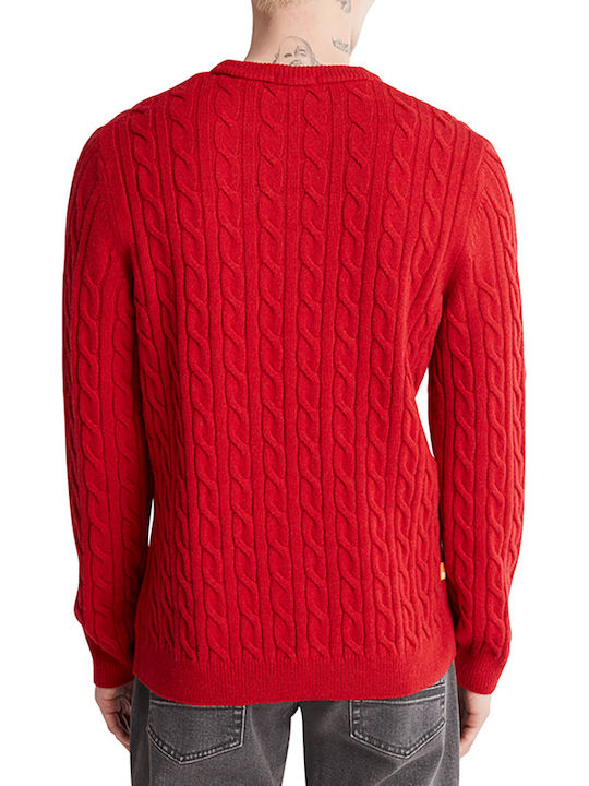 Timberland Men's Long Sleeve Sweater Scarlet Sage