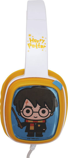 Lazerbuilt Harry Potter Flip 'N Switch Ενσύρματα Παιδικά On Ear Ακουστικά Καφέ
