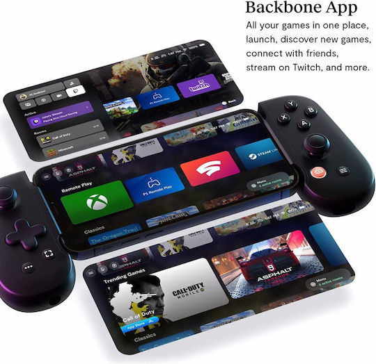 Backbone One Xbox Ενσύρματο Gamepad Μαύρο