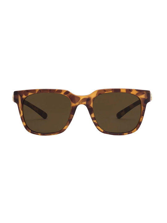 Volcom Morph Women's Sunglasses with Matte Tort / Bronze Tartaruga Plastic Frame and Brown Lens VE03002503