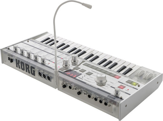 Korg Synthesizer MicroKORG Crystal με 37 Δυναμικά Πλήκτρα Διάφανο