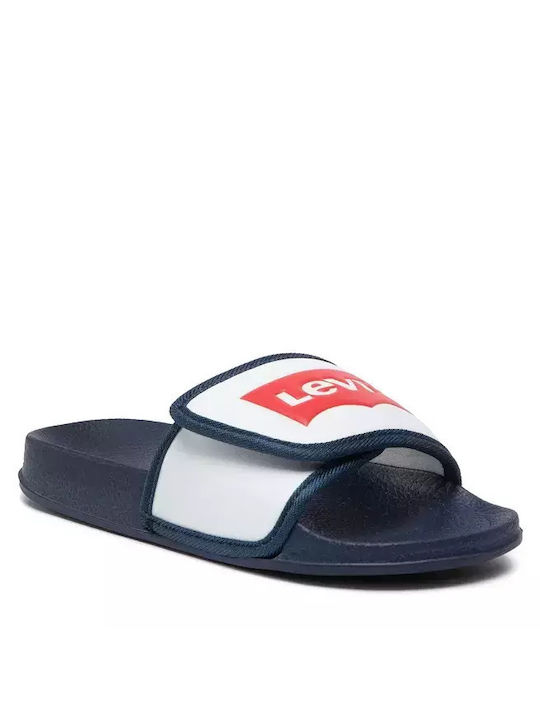 Levi's Șlapi pentru copii Slides Albe