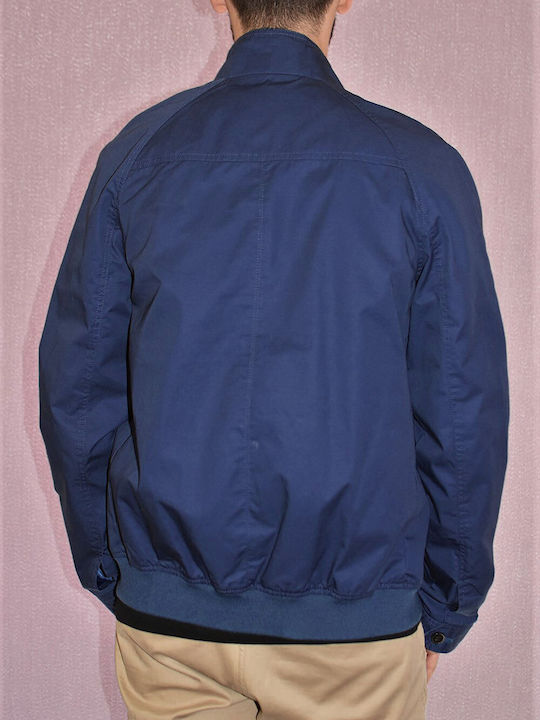 MEN'S JACKET BLUE CELIO GUCOTTON