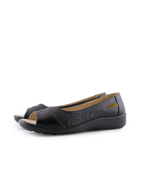 Mara Antrin Damen Loafers Slip On Schwarz