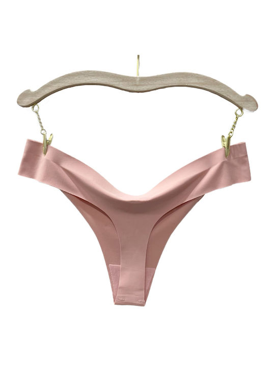 DYANA Laser Cut Thong 9322 - Pink