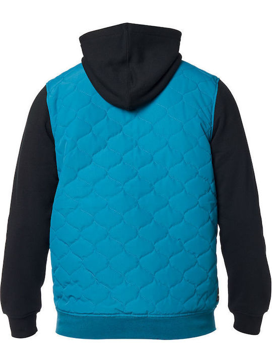 FOX REDUCER ZIP HOODIE MAUI BLUE