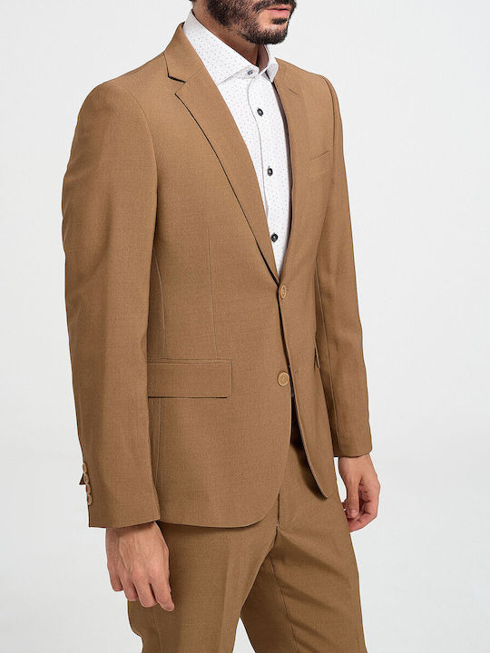 ROOK MEN'S SUIT MALVERN - 101.21 BROWN