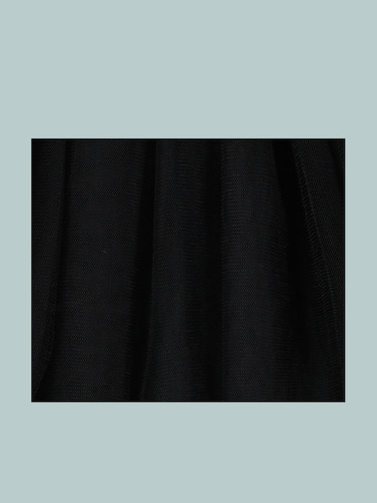 Kids' Tulle Tutu Skirt Monochrome Black