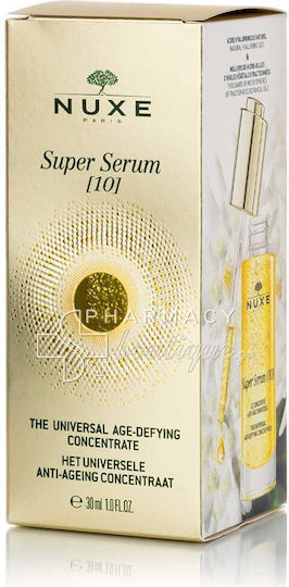Nuxe Super 10 Anti-Aging Serum Gesicht mit Niacinamid & Hyaluronsäure 50ml