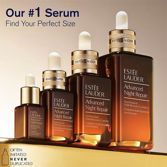 Estee Lauder Advanced Night Repair Recovery Multi Complex Serum Hidratant și Anti-Îmbătrânire Pentru Față cu Peptide și Acid Hialuronic pentru Detoxifiere și Strălucire 15ml