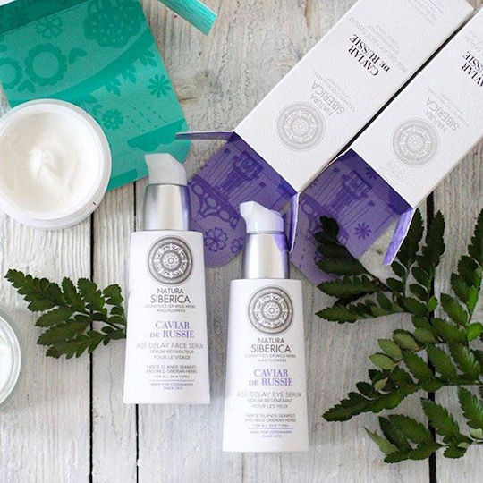 Natura Siberica Дикос де Руси Age Delay Αντιстареещен Серум за Очи с Хайвер и Витамин C 30мл