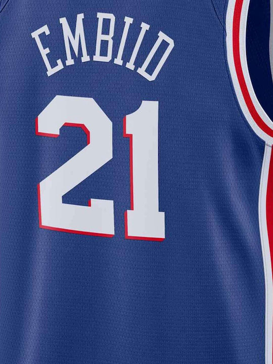 Philadelphia 76ers Icon Edition Ανδρική Φανέλα Εμφάνισης Μπάσκετ