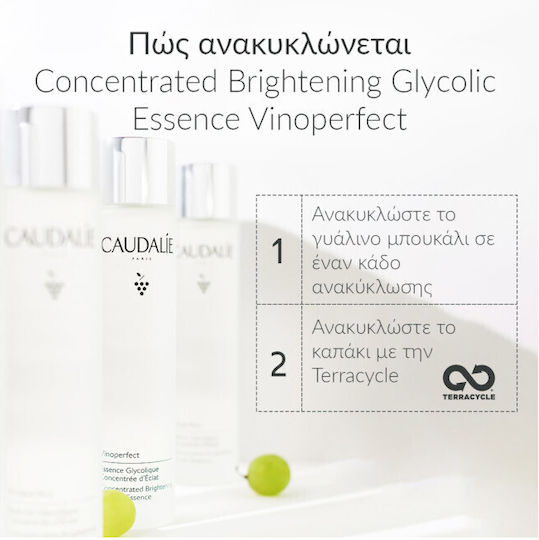 Caudalie Vinoperfect Concentrated Brightening Glycolic Essence Liquid Facial Toner for All Skin Types 100ml