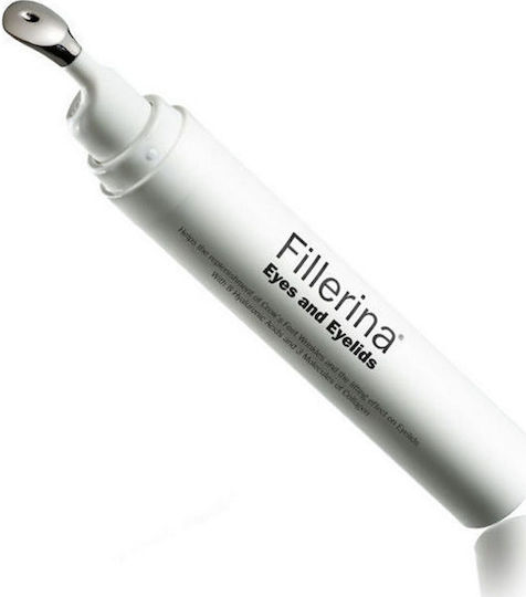 Labo Fillerina 12 HA Serum Antirid Pentru Ochi și Pleoape Grad 3 cu Acid Hialuronic și Colagen pentru Tonifiere 15ml
