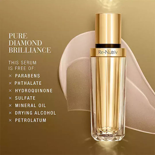 Estee Lauder Re-Nutriv Ultimate Diamond Transformative Brilliance Moisturizing & Anti-aging Serum Face for Radiance & Revitalization 30ml