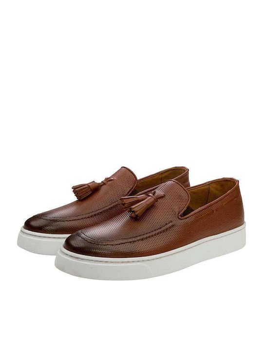 BY884 Mocasini barbati in Tabac maro Culori