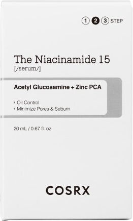 Cosrx The Niacinamide 15 Serum Προσώπου με Νιασιναμίδη για Λάμψη & Ακμή 20ml