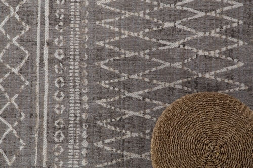 Royal Carpet Kaiko 40002K Χαλί Ορθογώνιο Καλοκαιρινό Ψάθινο Γκρι 140x200cm