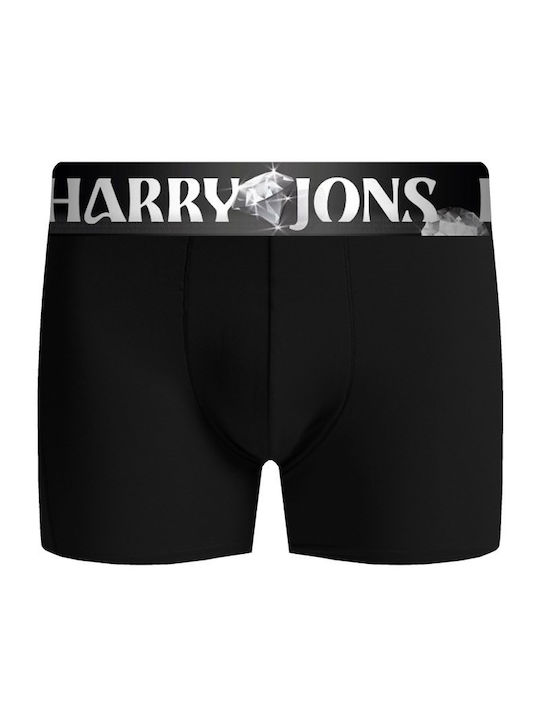 Diamond Herren Boxershorts Schwarz 3Packung