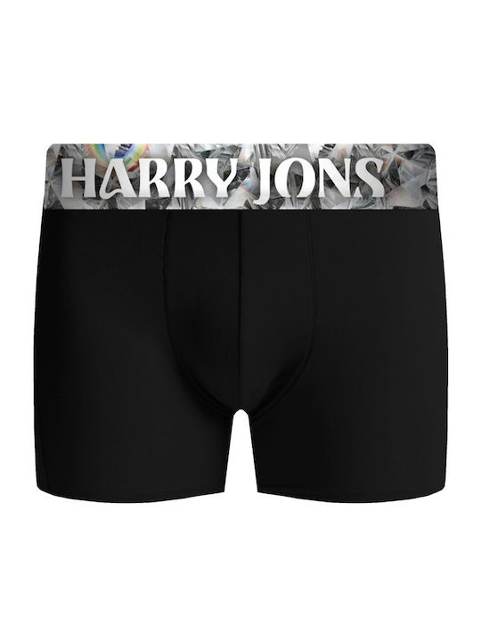 Diamond Herren Boxershorts Schwarz 3Packung