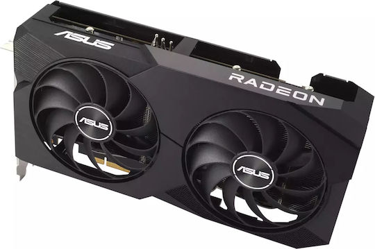 Asus Radeon RX 6600 8GB GDDR6 Dual V2 Placă Grafică 90YV0GP2