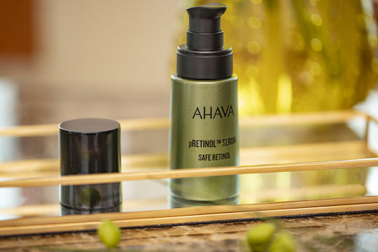 Ahava Safe Feuchtigkeitsspendend & Anti-Aging Serum Gesicht mit Retinol für Strahlkraft & Straffung 30ml