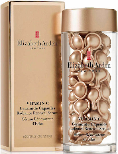 Elizabeth Arden Ceramide Vitamin C Capsules Anti-Aging Serum Gesicht mit Vitamin C 60Stk