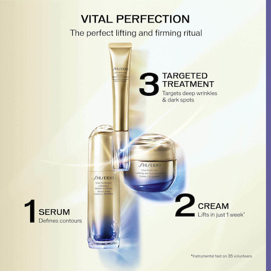 Shiseido Vital Perfection LiftDefine Radiance Anti-aging Serum Face with Vitamin C 40ml