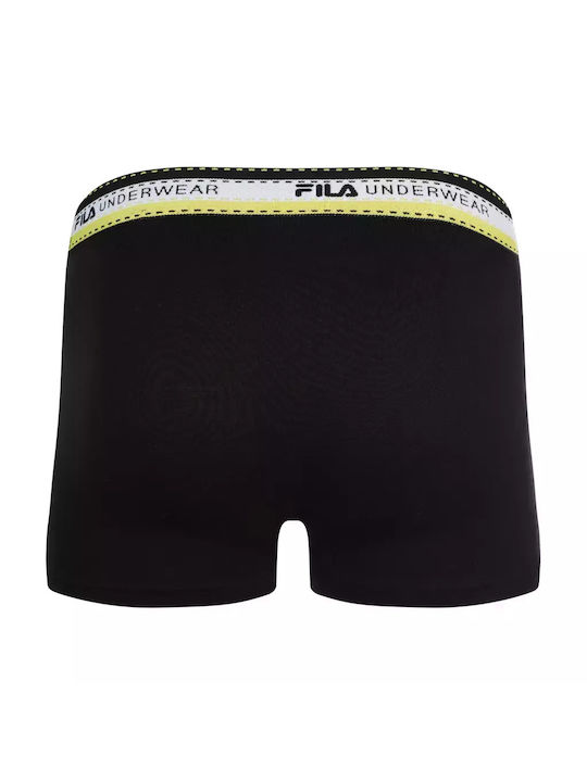 Fila Herren Boxershorts Schwarz 1Packung