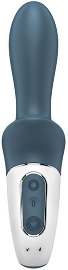 Satisfyer Air Pump Booty 2 Anal Dildo with Vibration Gray 23.6cm