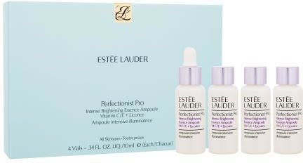 Estee Lauder Perfectionist Pro Intense Brightening Anti-aging Essence Face with Vitamin C & Vitamin E 4x10ml