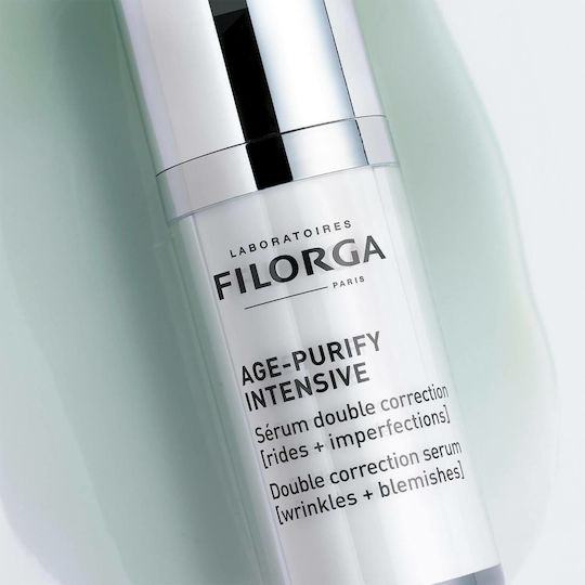 Filorga Age-Purify Intensive Moisturizing & Anti-aging Serum Face with Hyaluronic Acid for Detoxification & Radiance 30ml