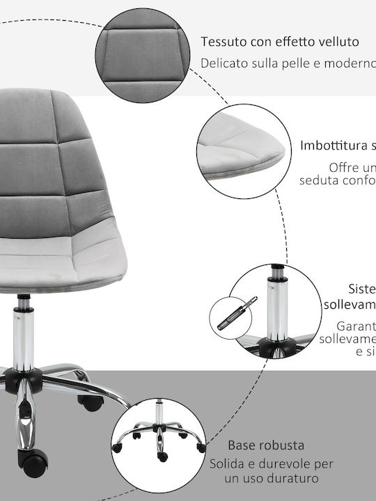 Stuhl Büro Gray Vinsetto