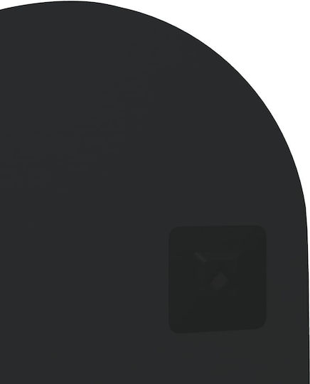 vidaXL Καθρέπτης Τοίχου Οβάλ με LED Φωτισμό 30x80cm
